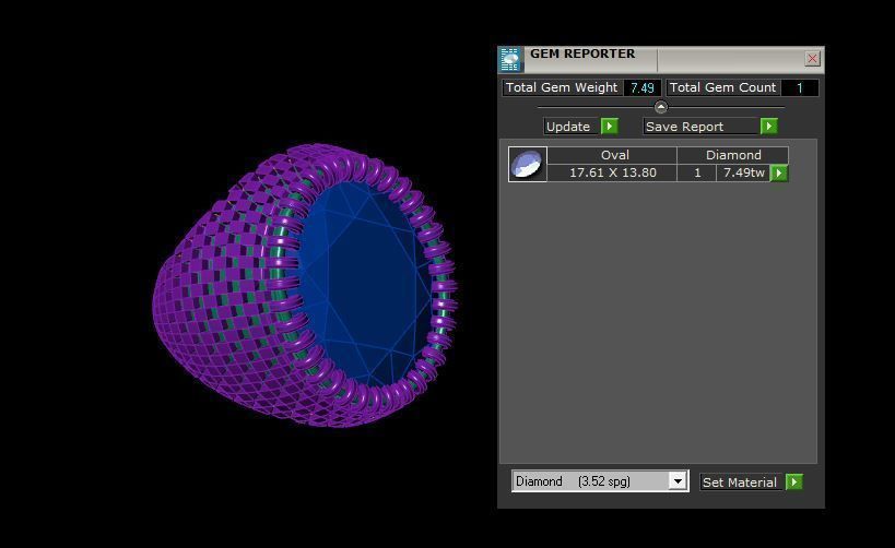 Rings 3D print model_5