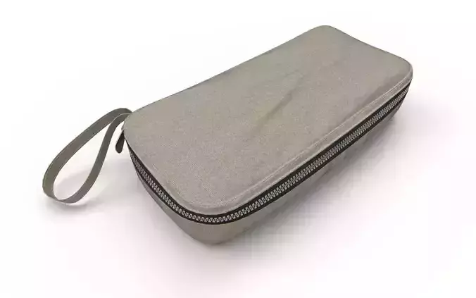 Pencil Case M01 Low-poly 3D model