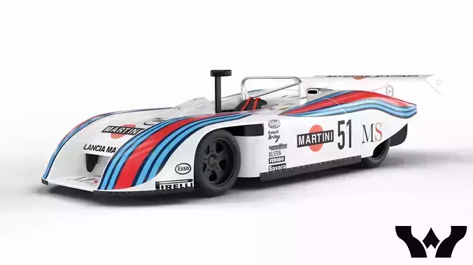 Lancia LC1 3d model 3D model