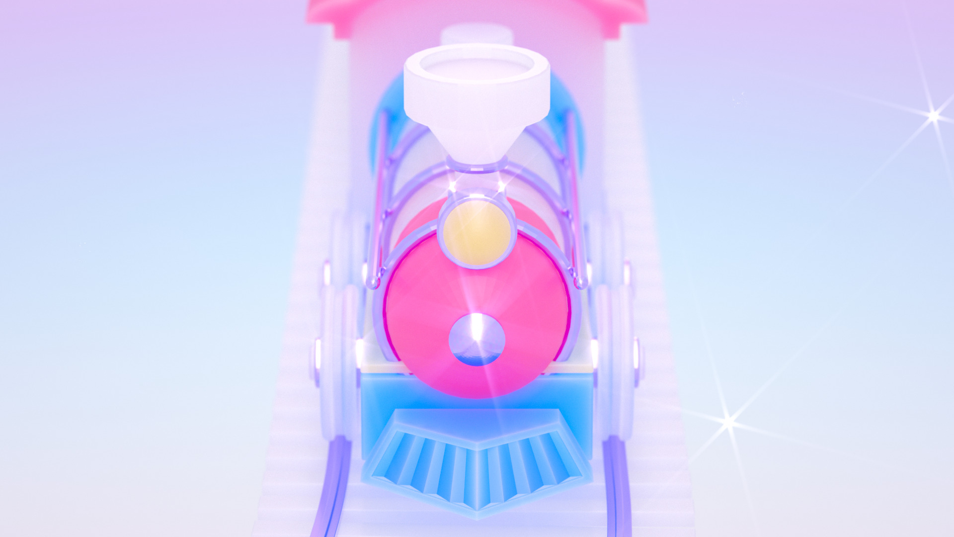 Toy Train 3D model_3