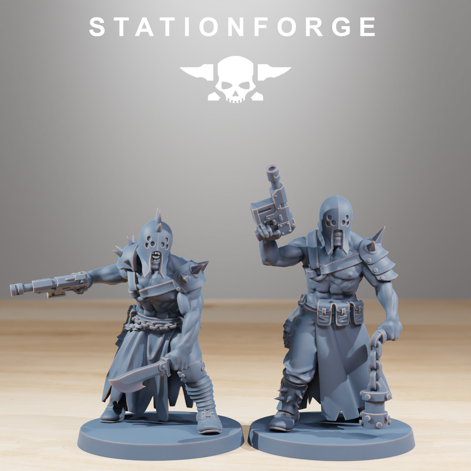 Corrupted Guard Sectarians  3D print model_4