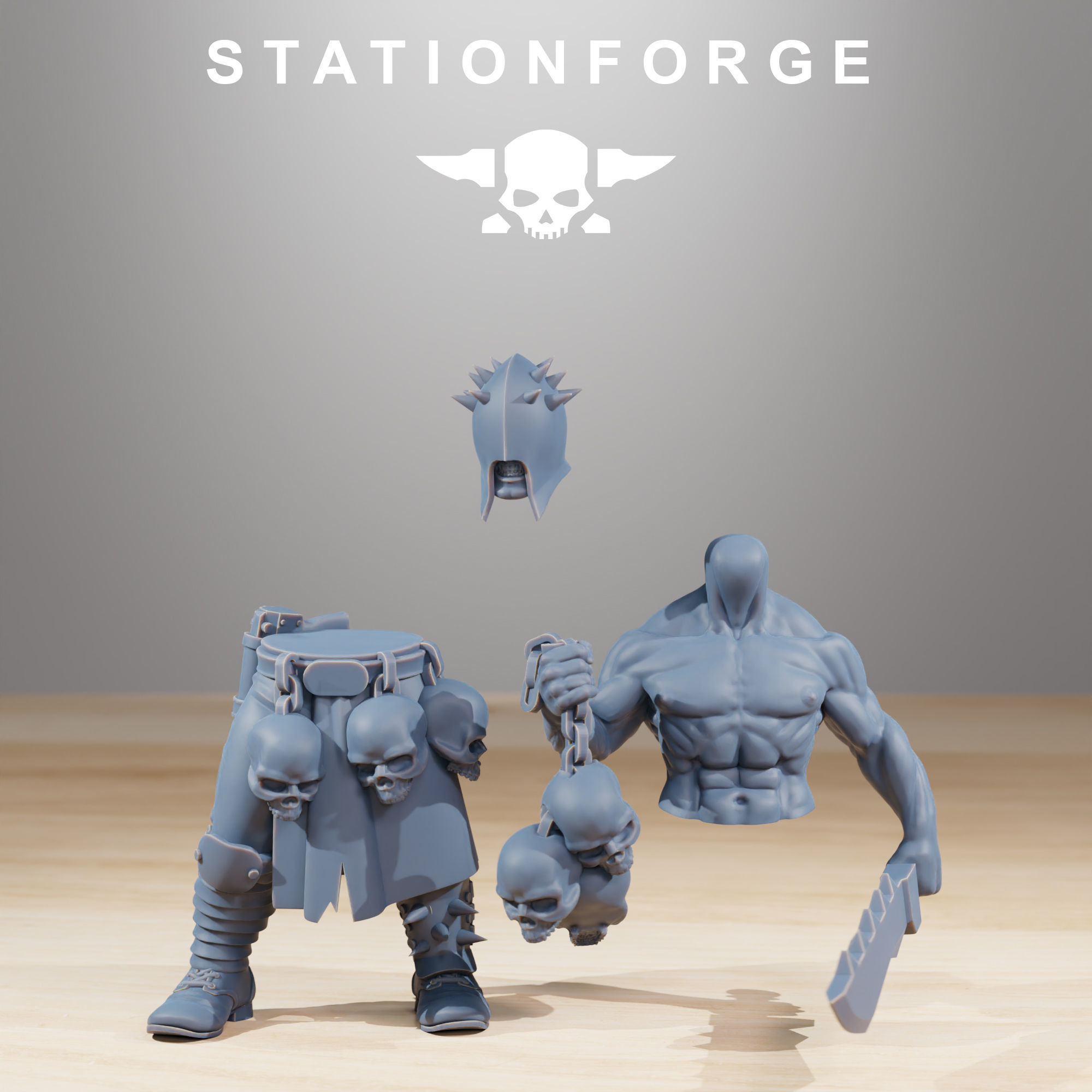 Corrupted Guard Sectarians  3D print model_6