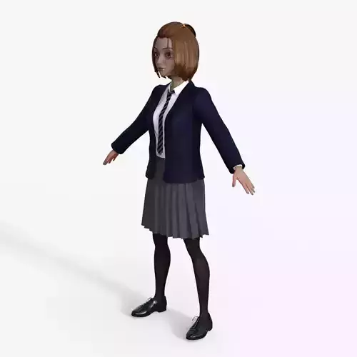 High School Student Girl