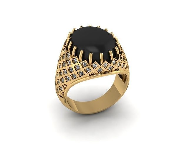 Rings 3D print model