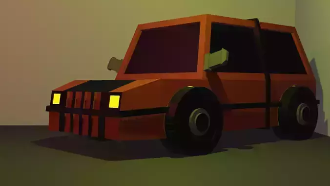 Low Poly Car Pack 1