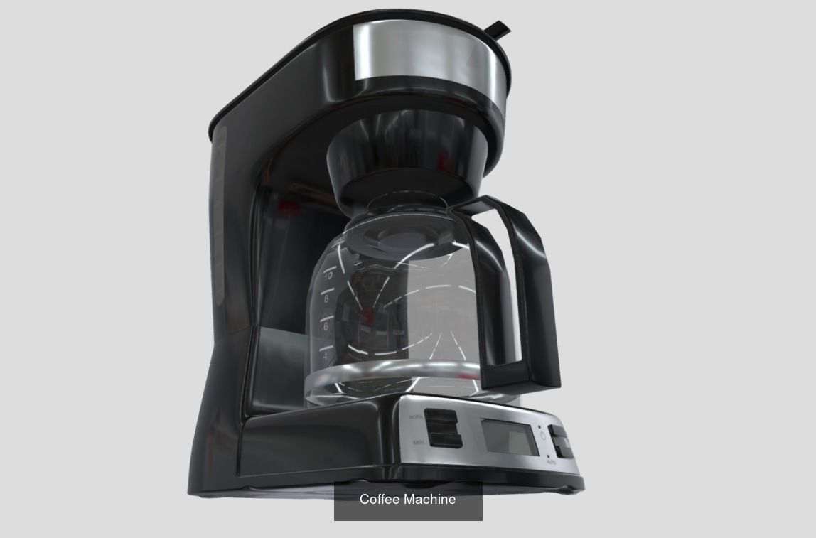Coffee Machine Pack  3D Model Collection_2