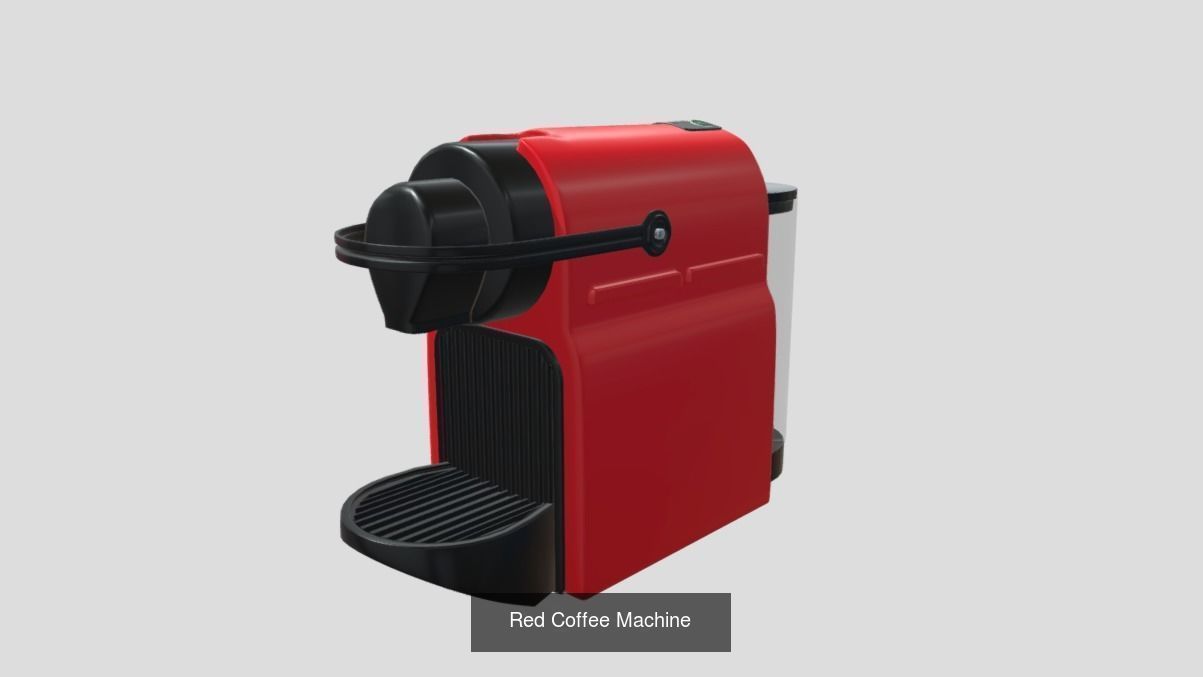 Coffee Machine Pack  3D Model Collection_1