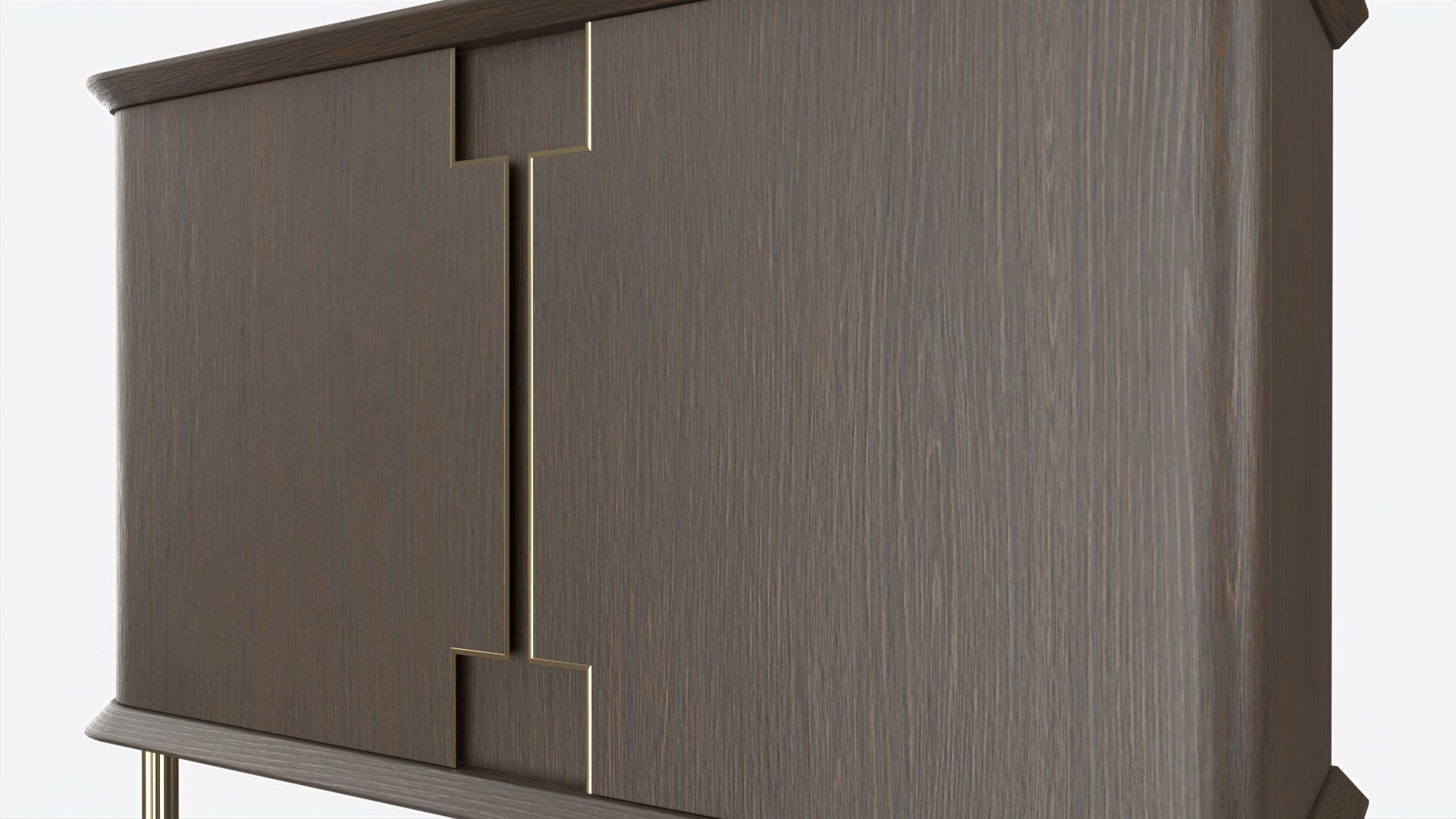 Cabinet Baker Bastille 3D model_1