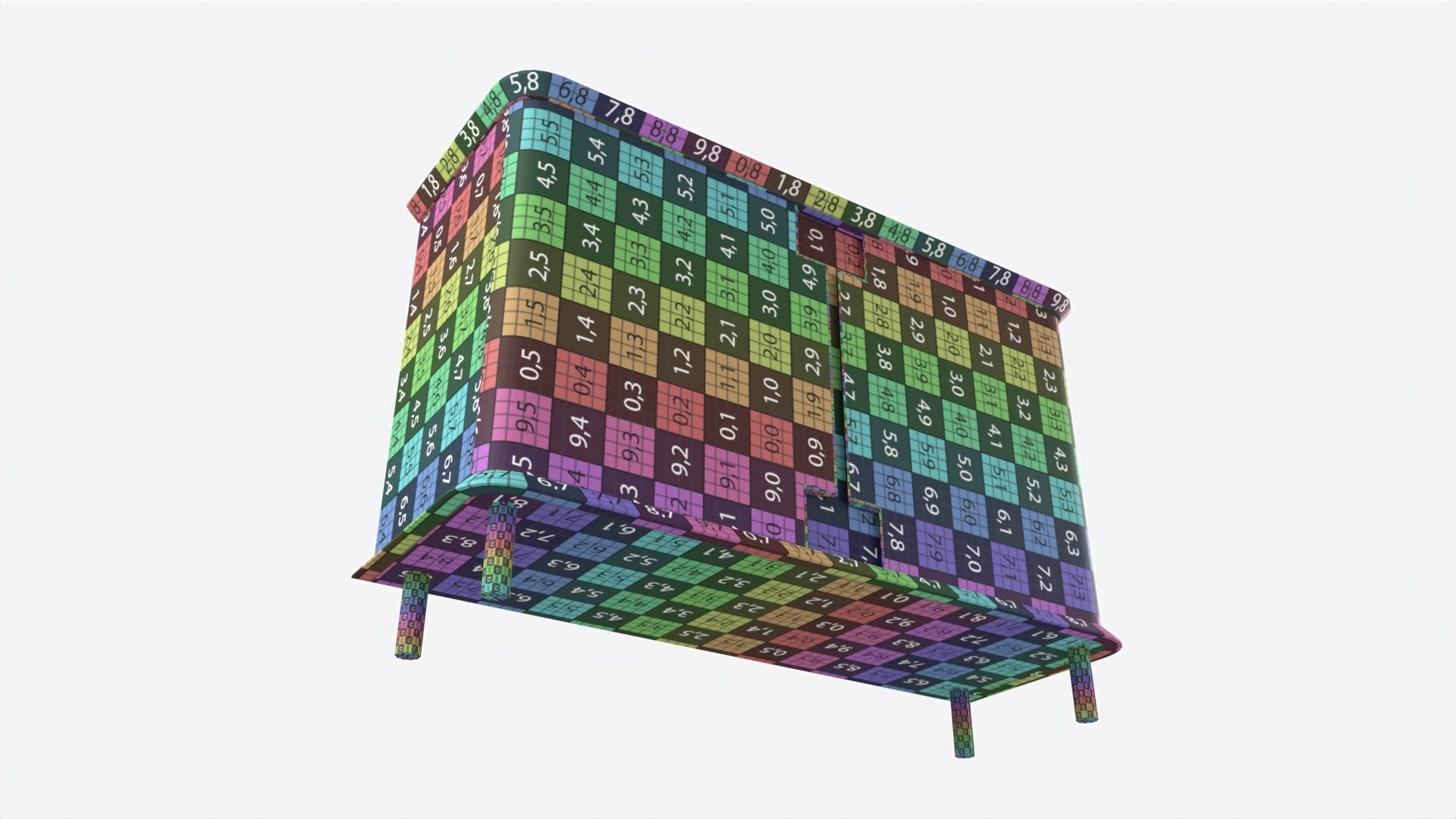 Cabinet Baker Bastille 3D model_9