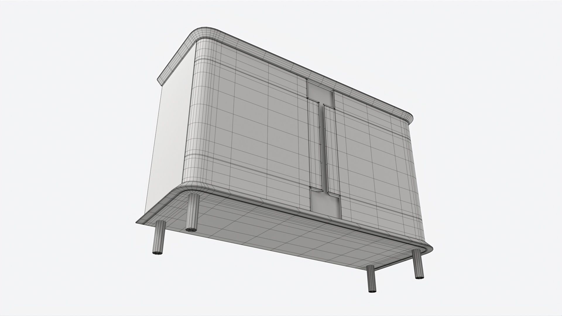 Cabinet Baker Bastille 3D model_7