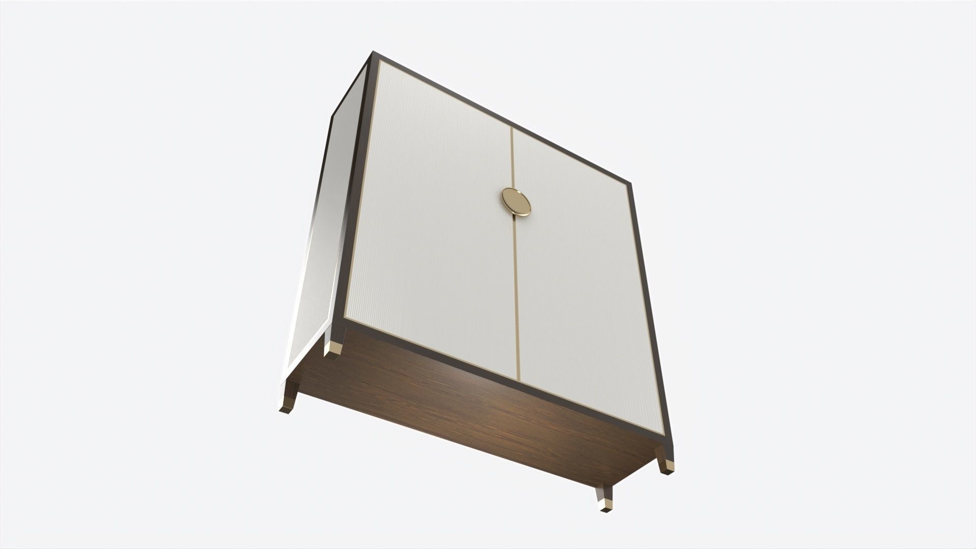 Cabinet Baker Odeon 3D model_3