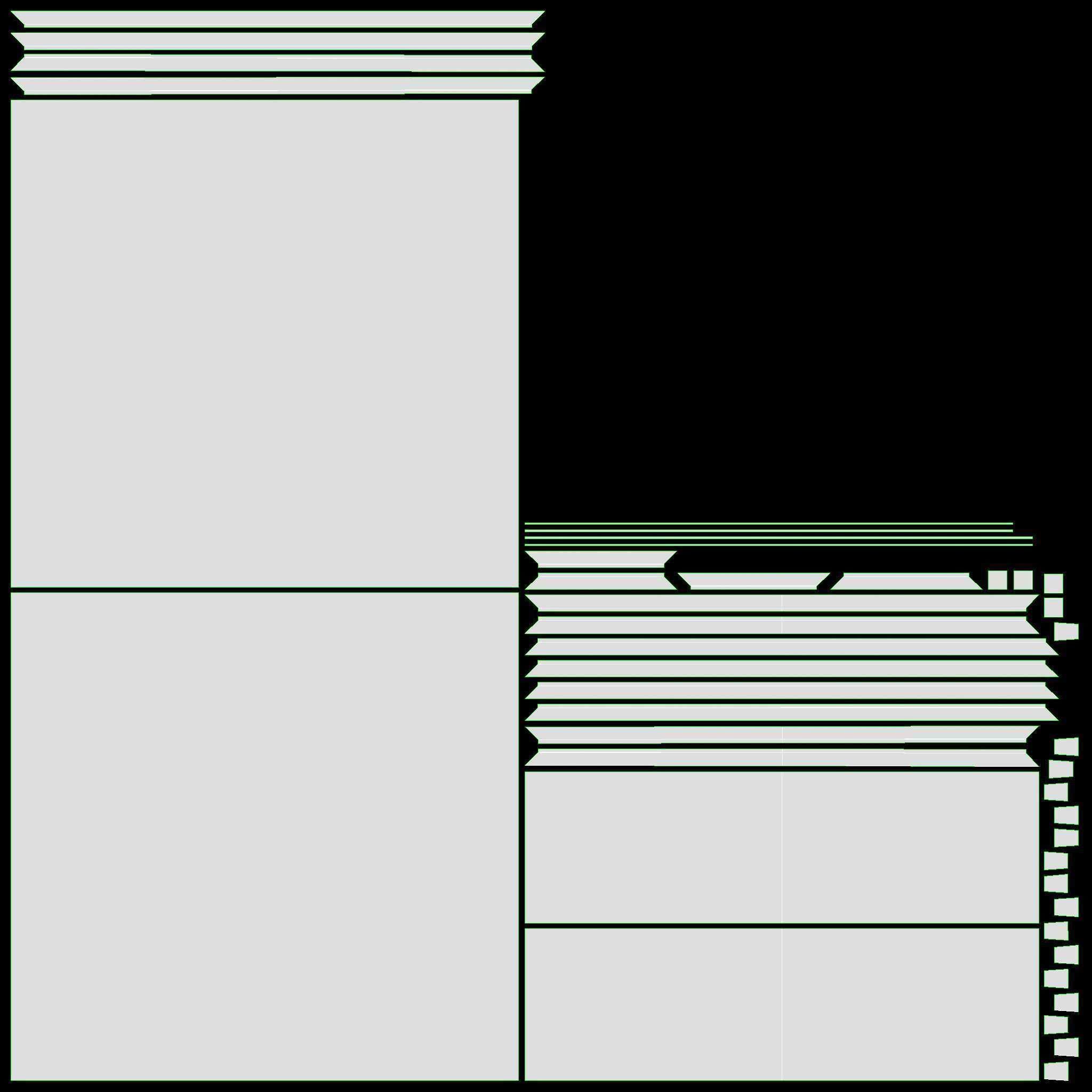 Cabinet Baker Odeon 3D model_12