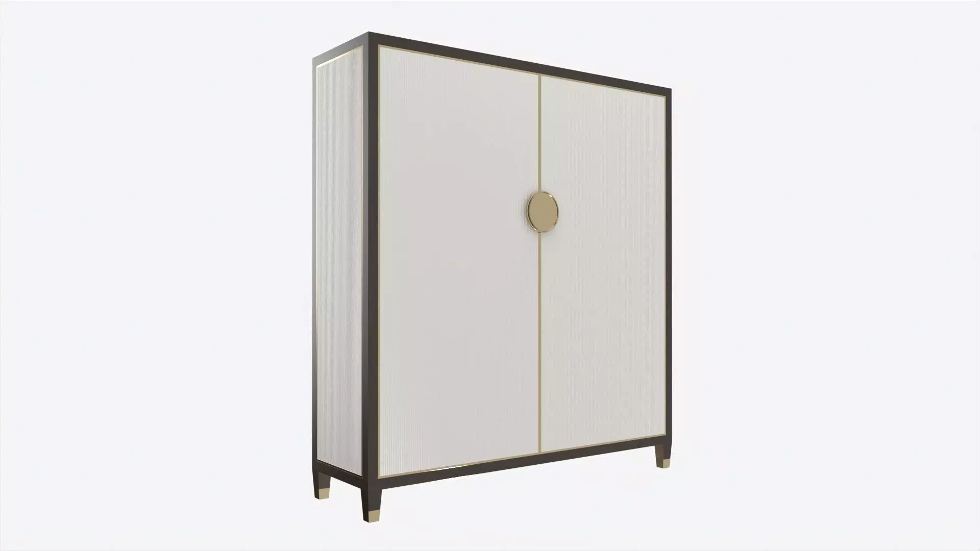 Cabinet Baker Odeon 3D model_0