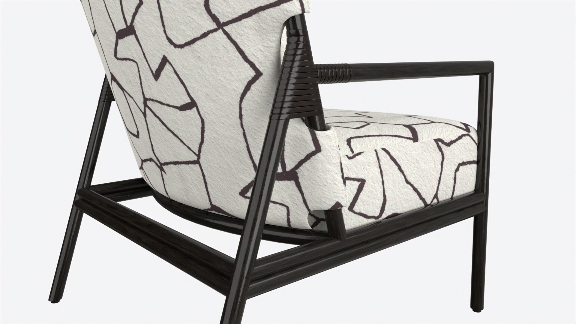 Chair Baker Brazos 3D model_1