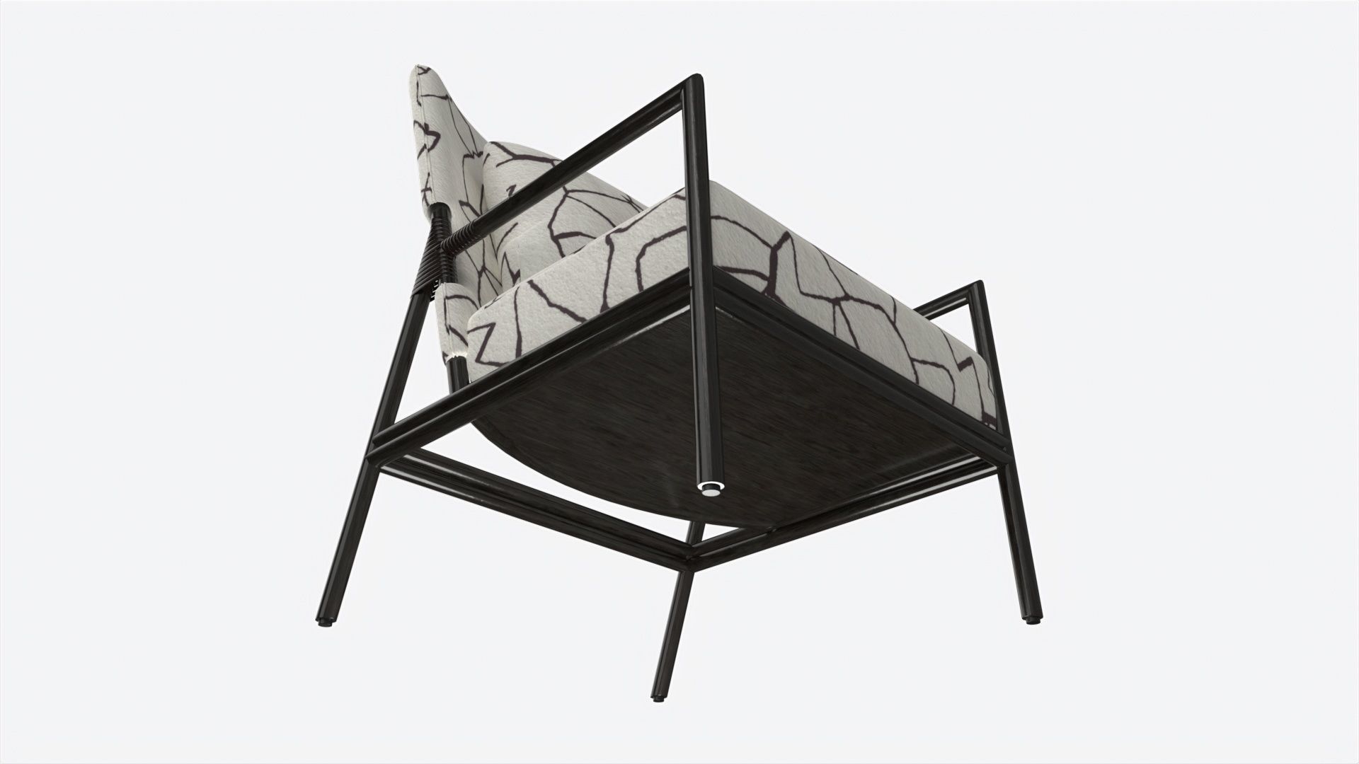 Chair Baker Brazos 3D model_3