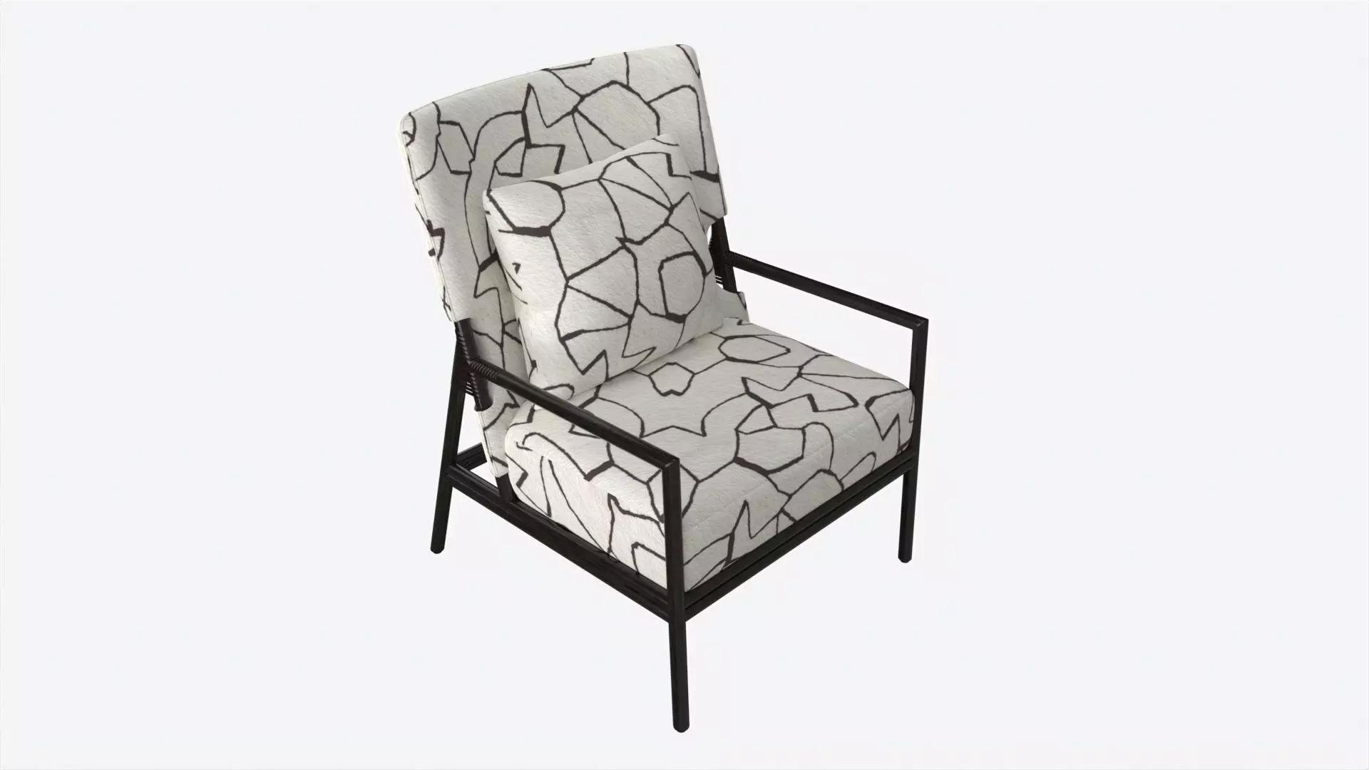 Chair Baker Brazos 3D model_0