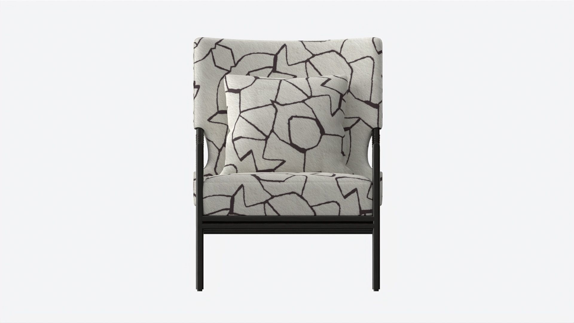 Chair Baker Brazos 3D model_4