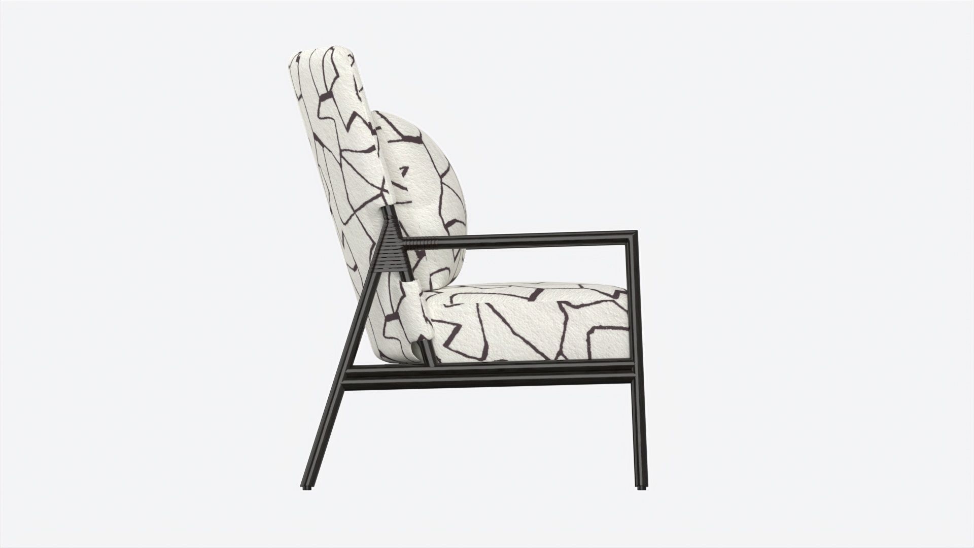 Chair Baker Brazos 3D model_5