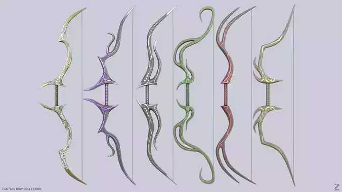 Fantasy bow collection 