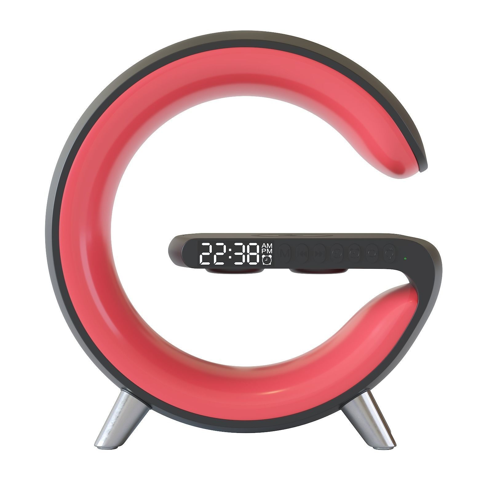 Led table lamp with wireless charging 3D model_20