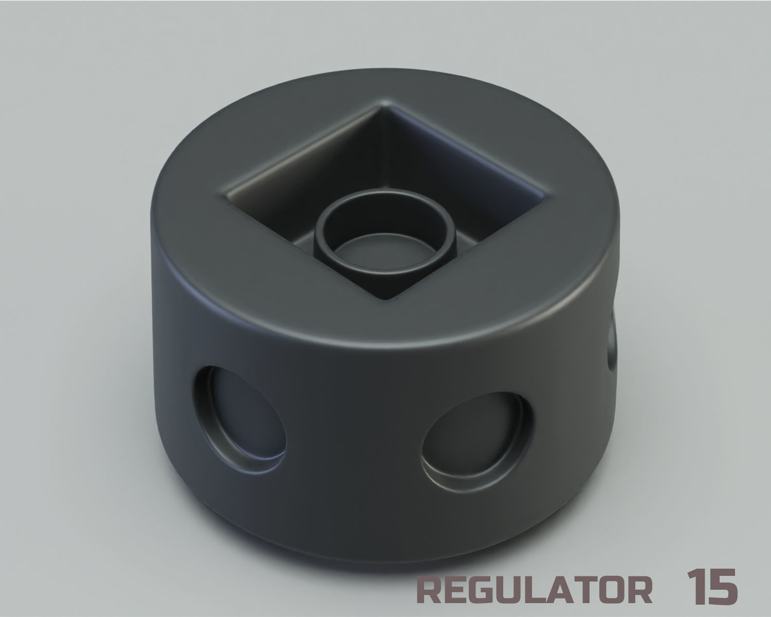 Hard Surface Kitbash Regulators Screws Overlays 3D model_31