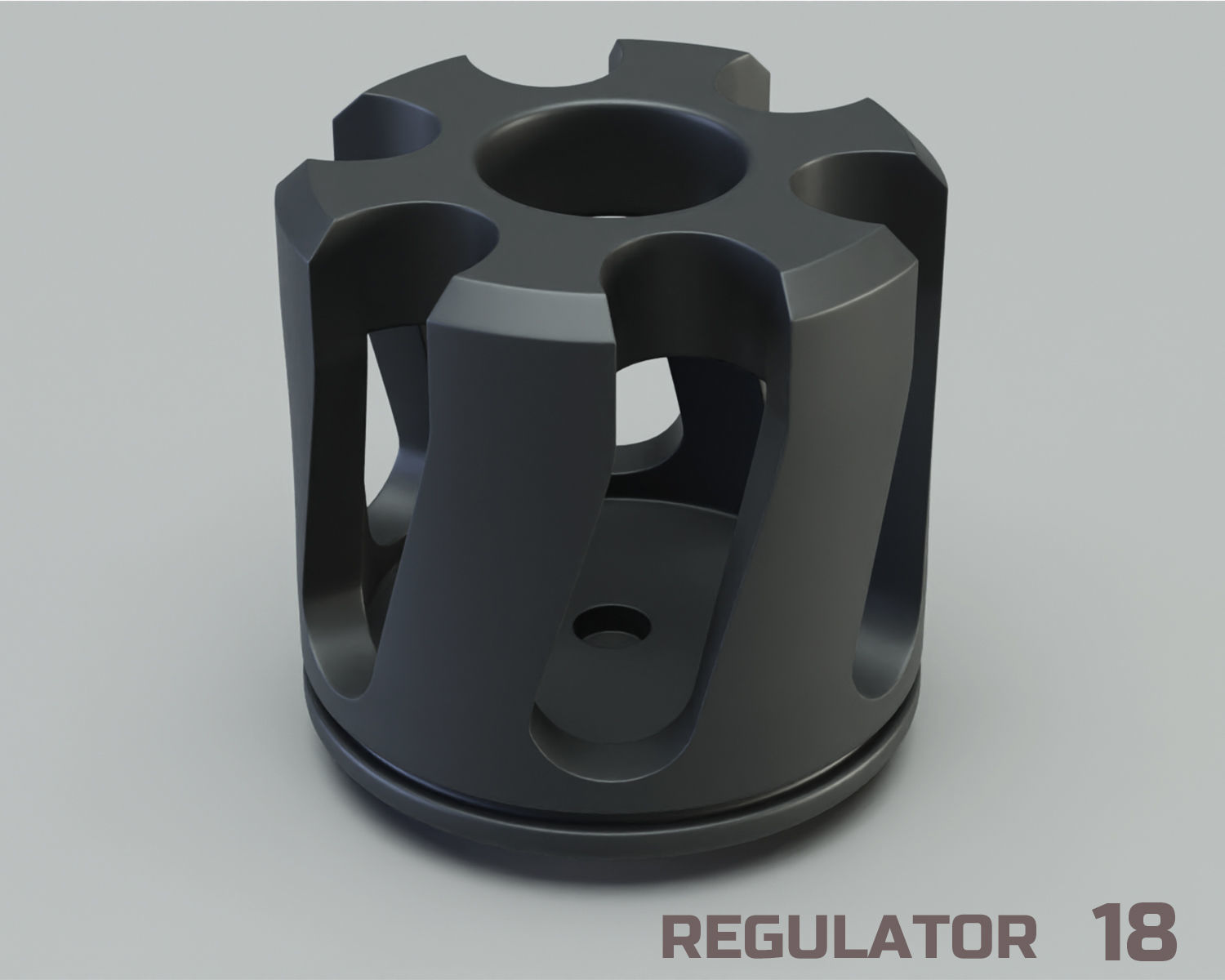 Hard Surface Kitbash Regulators Screws Overlays 3D model_34