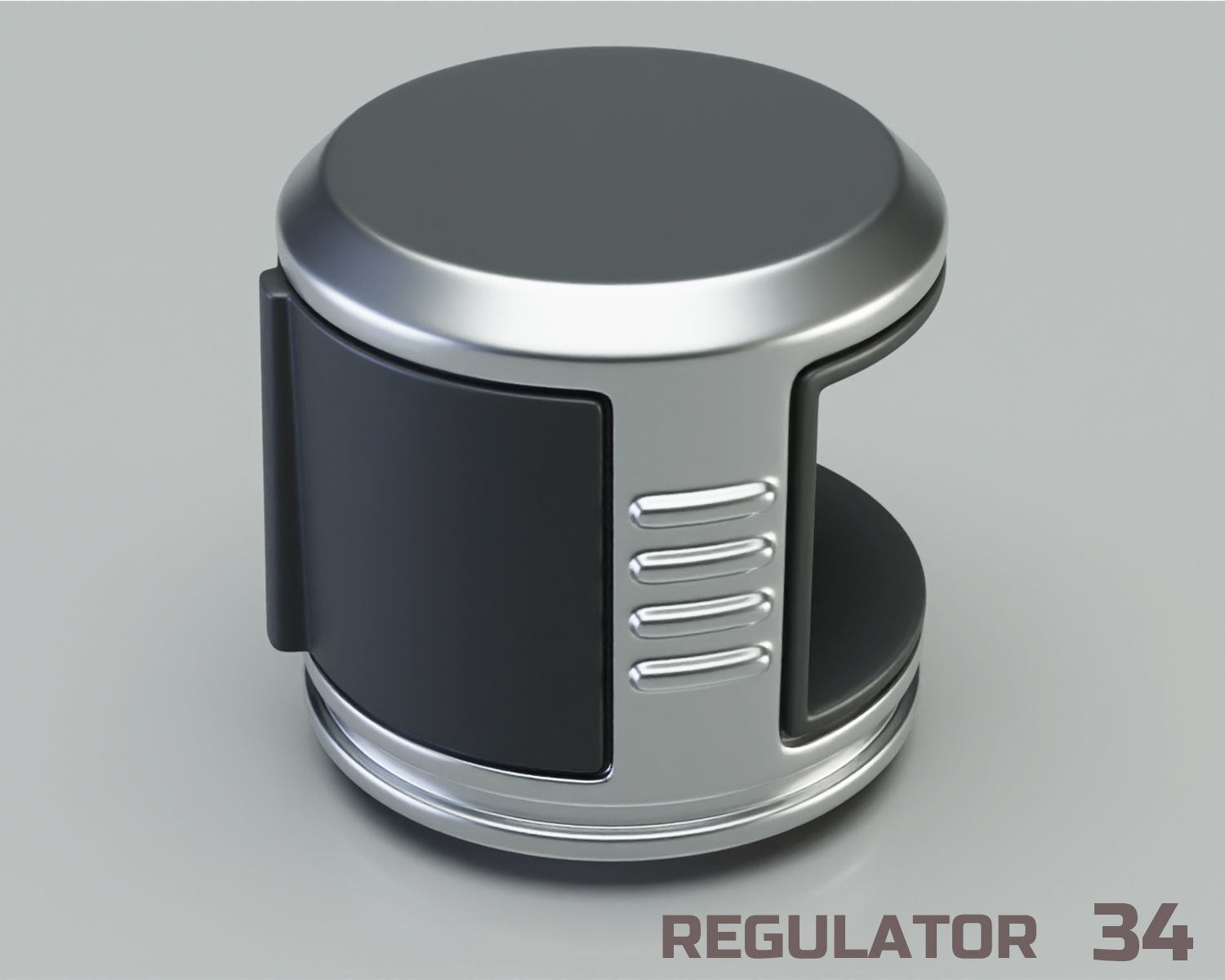 Hard Surface Kitbash Regulators Screws Overlays 3D model_50