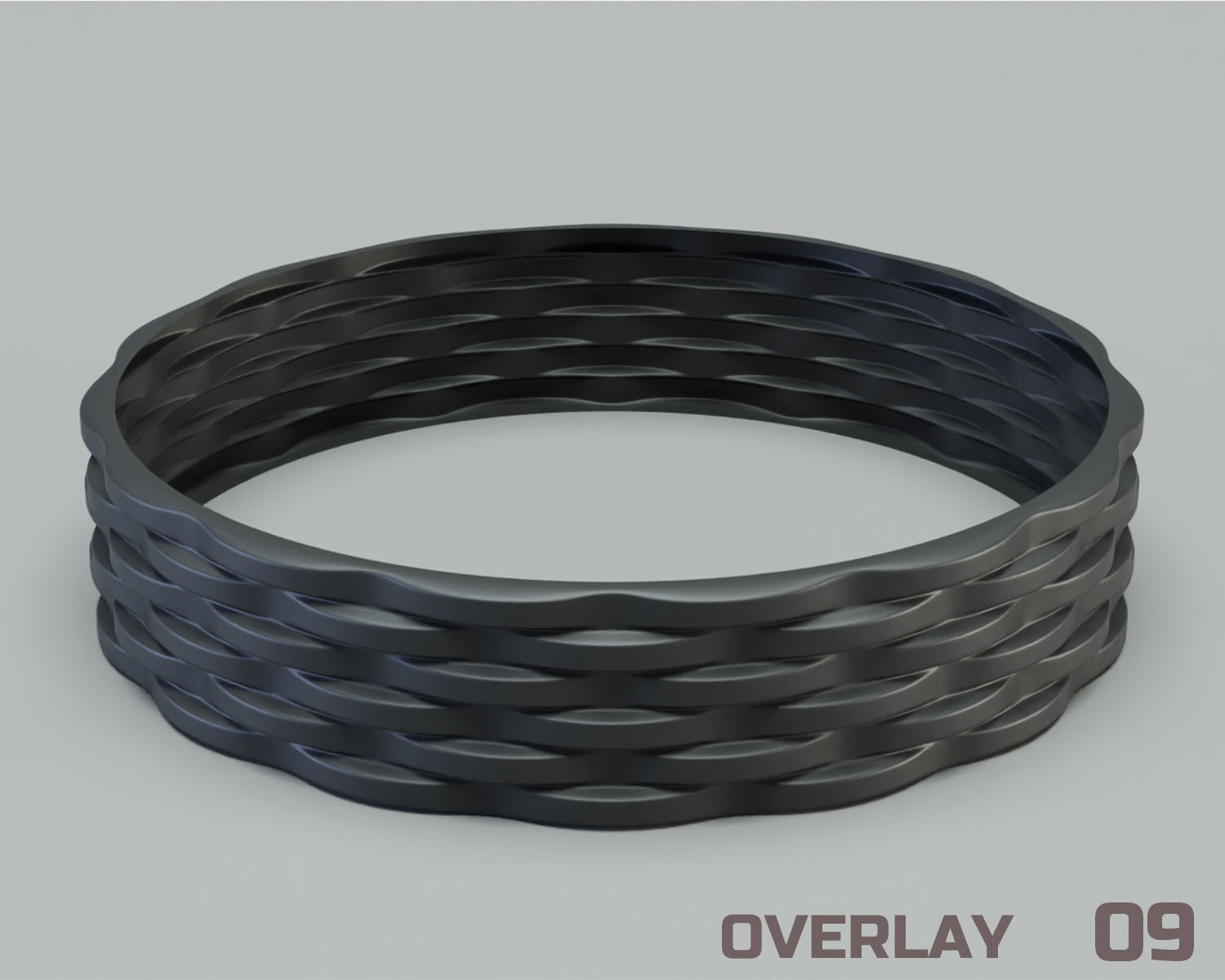 Hard Surface Kitbash Regulators Screws Overlays 3D model_14