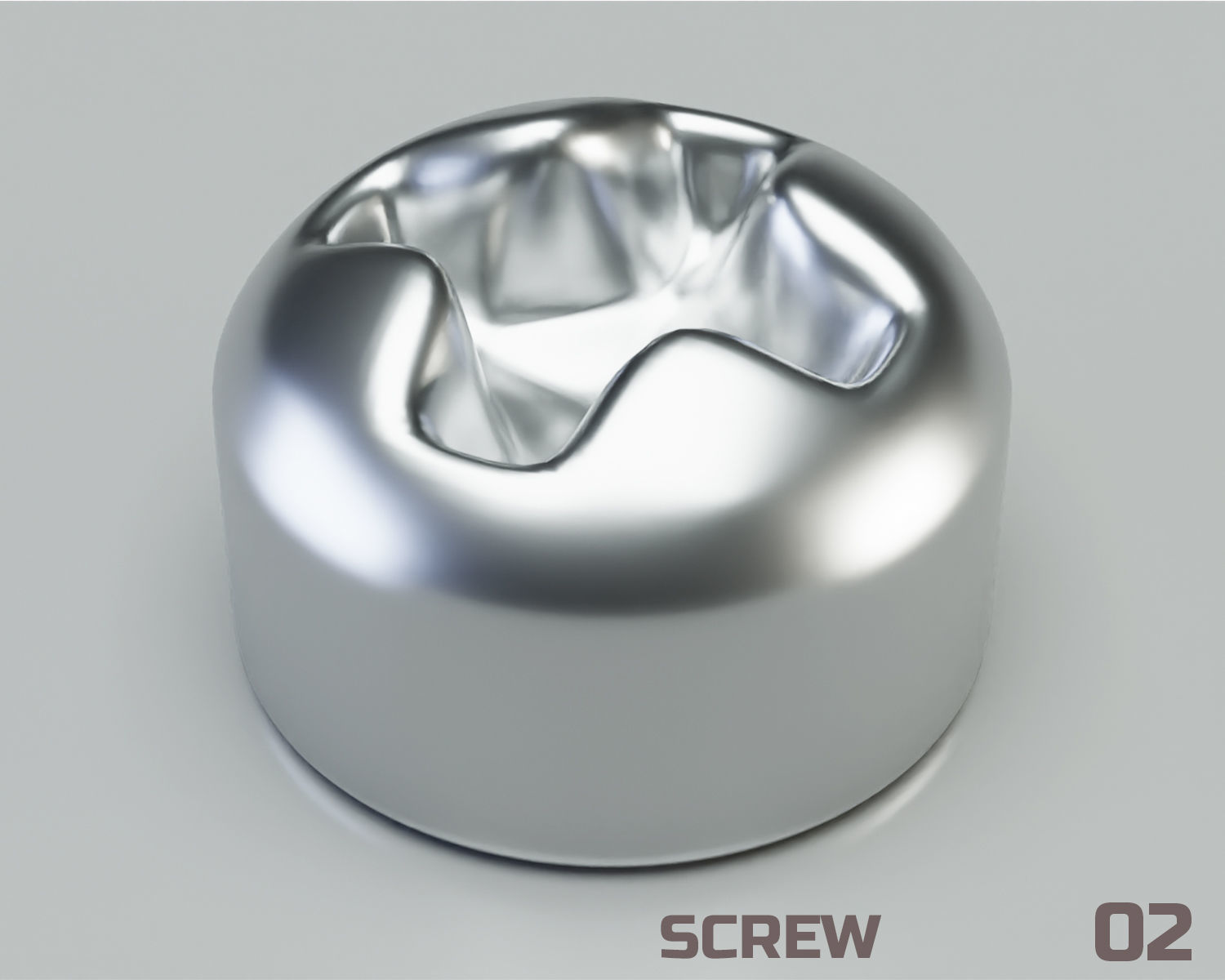 Hard Surface Kitbash Regulators Screws Overlays 3D model_58