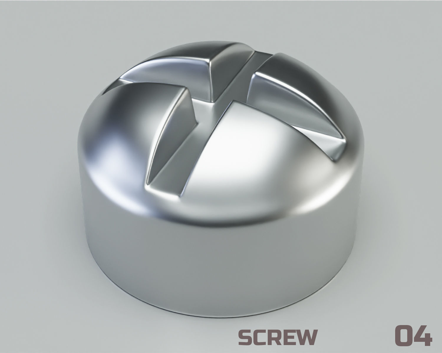 Hard Surface Kitbash Regulators Screws Overlays 3D model_60