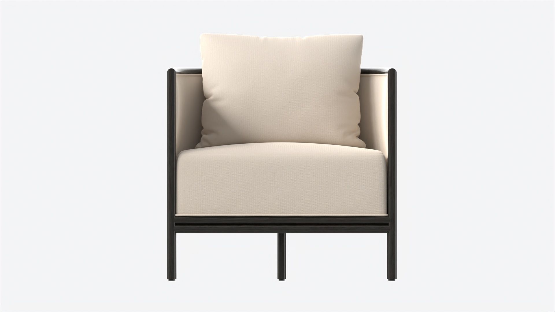 Chair Baker Llano 3D model_4