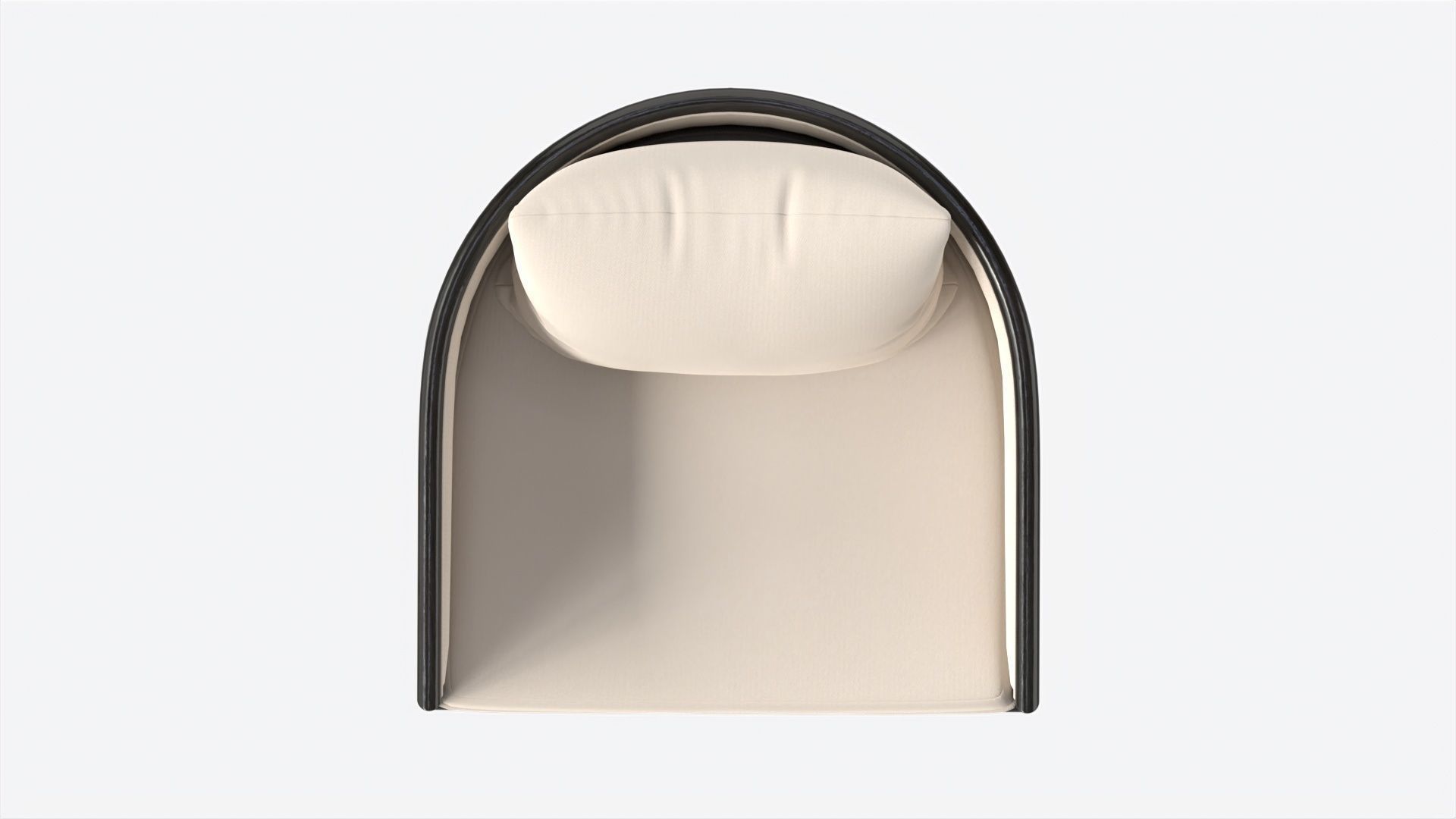 Chair Baker Llano 3D model_5