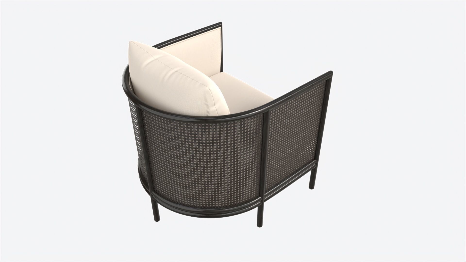 Chair Baker Llano 3D model_2