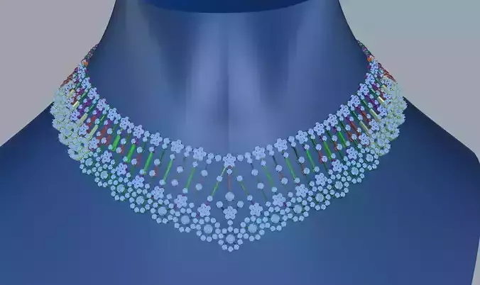 necklace 3D print model