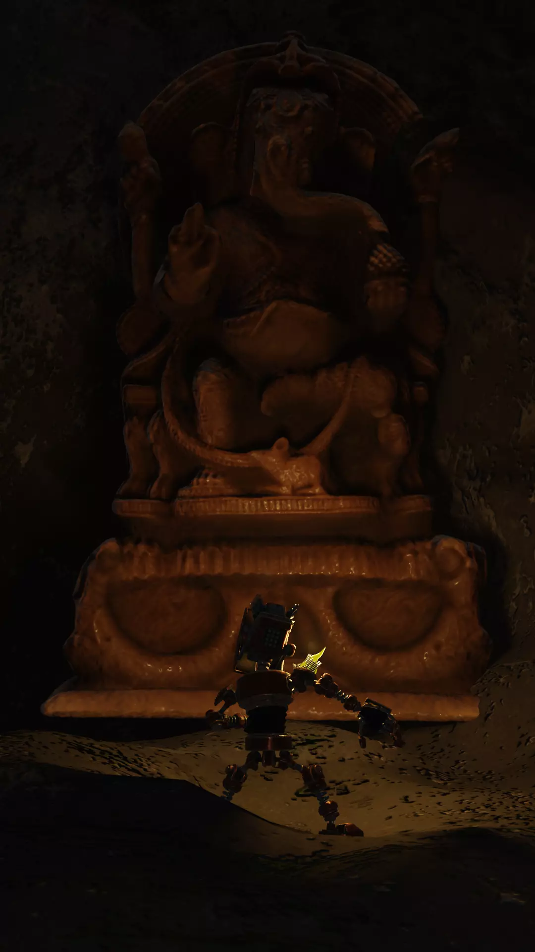 Ganesha the guardian of whole new dimension 3D model_0