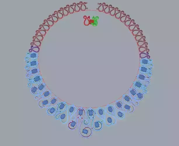 necklace 3D print model