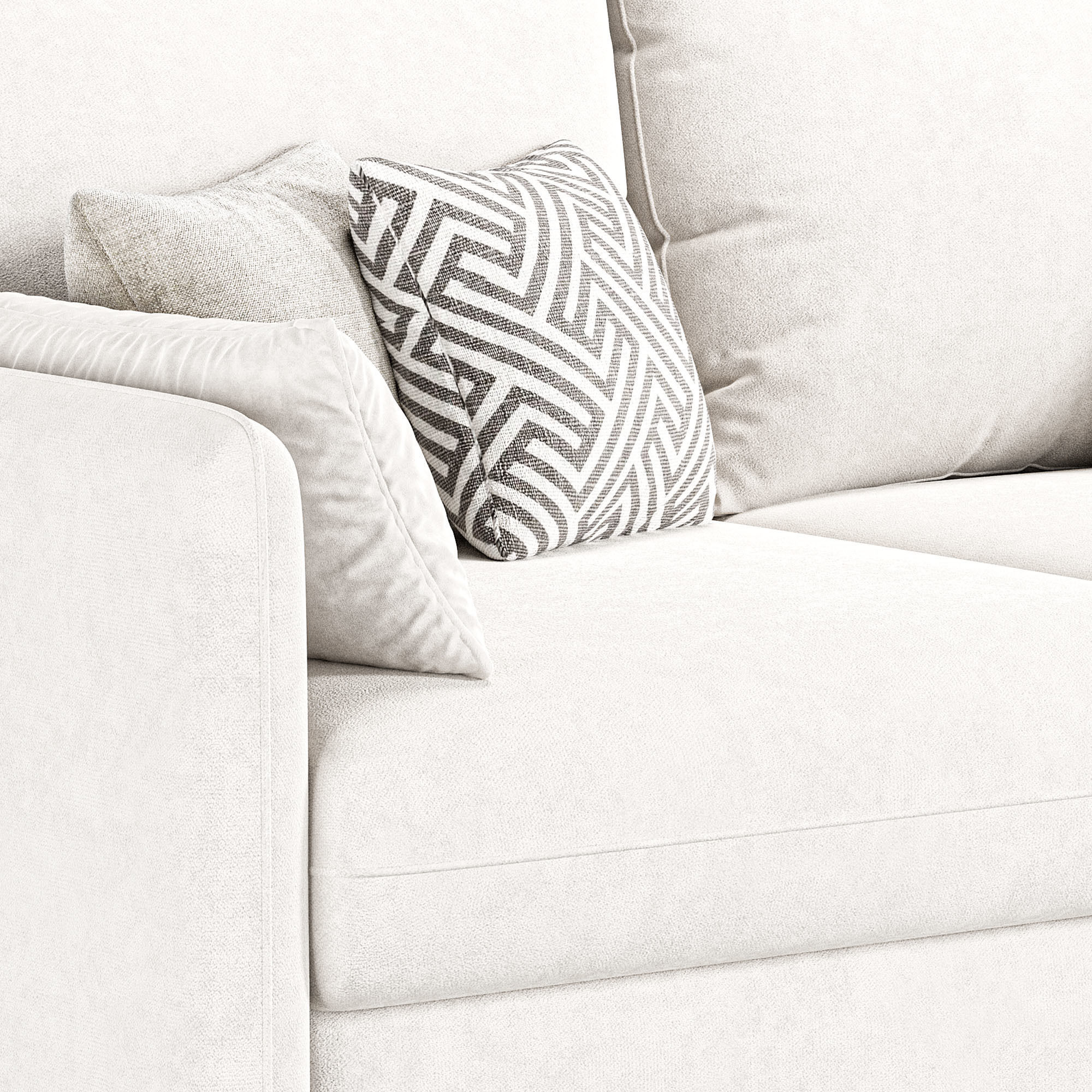 Mons Wagon Sofa By Skdesign 3D model_2