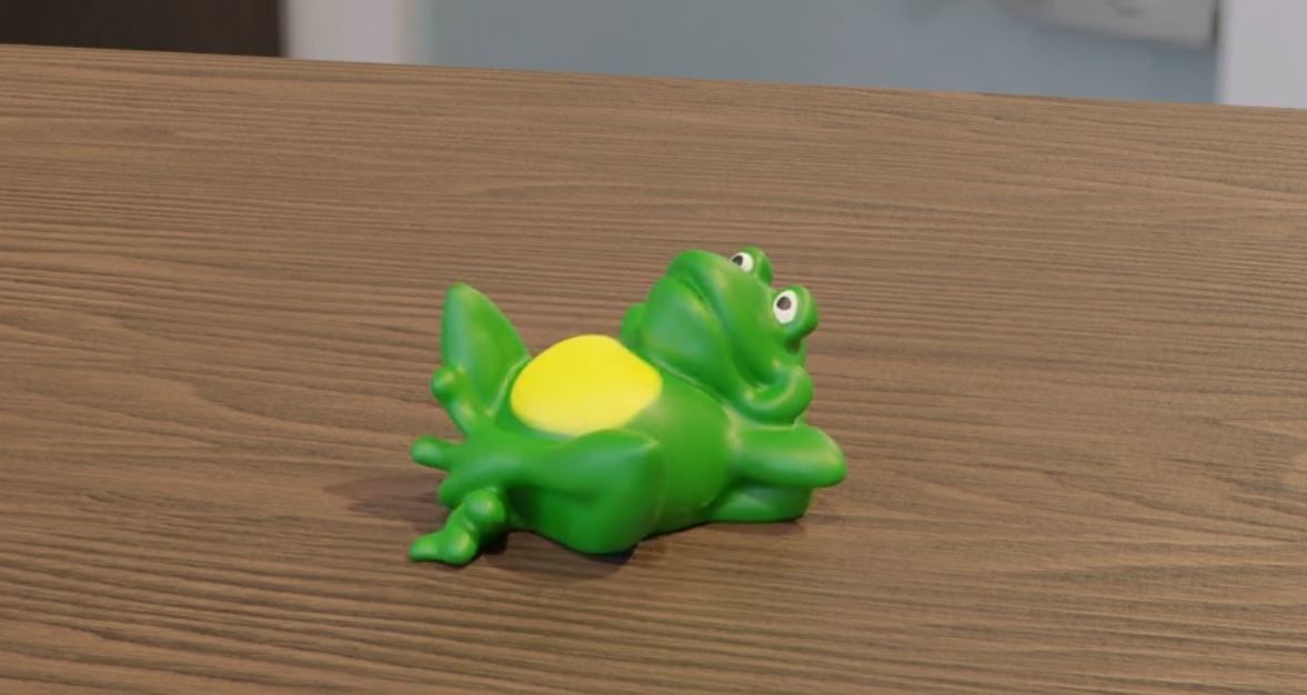 The lazy frog is resting Free 3D print model_3