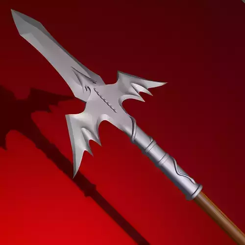 Edward Elric Spear from Fullmetal Alchemist Brotherhood Free 3D print model