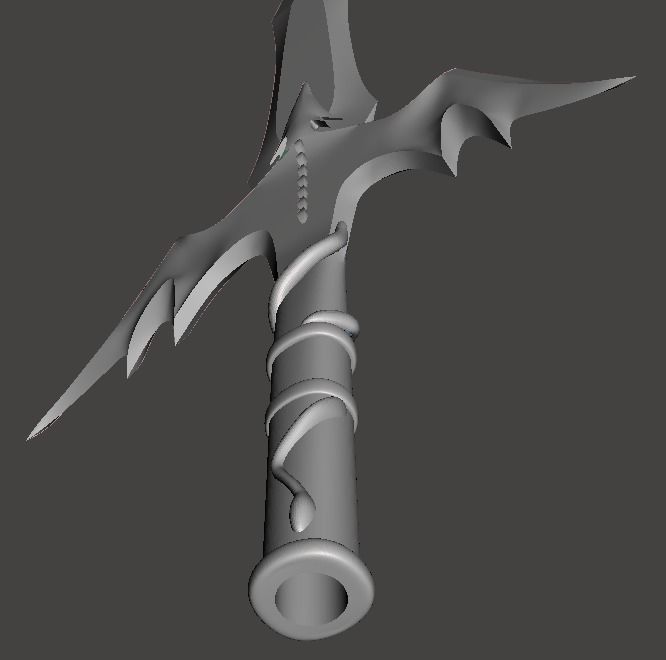 Edward Elric Spear from Fullmetal Alchemist Brotherhood Free 3D print model_2