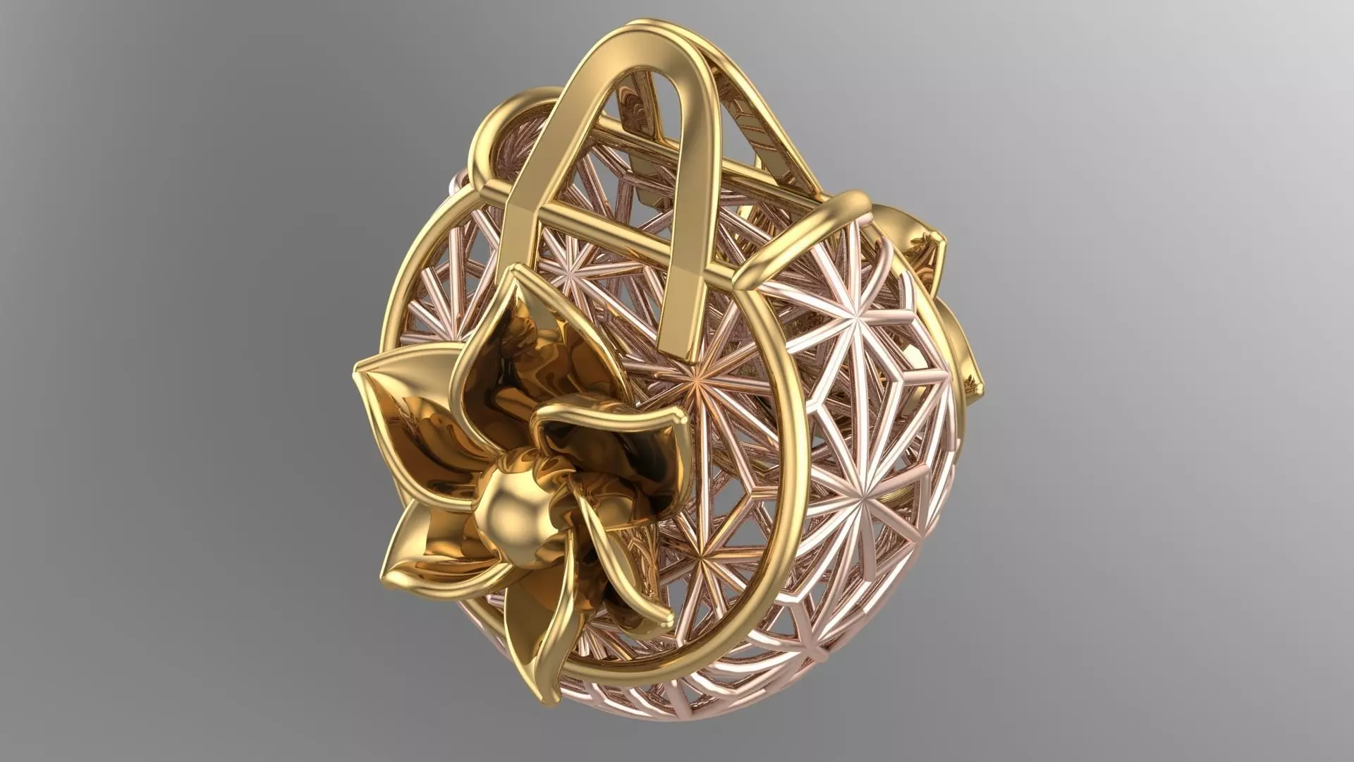 Bag Pendant 3D print model_0