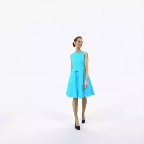 Aspiration 08K walking Event Elegant Woman