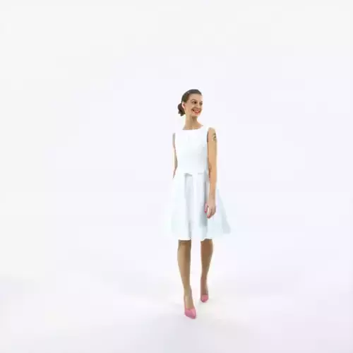 Aspiration 08C walking Event Elegant Woman