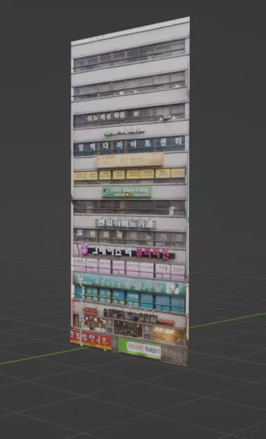 building Free low-poly 3D model
