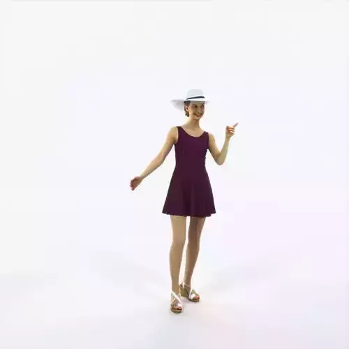 Aspiration 13H pointing Couple Pointing walking Casual Woman