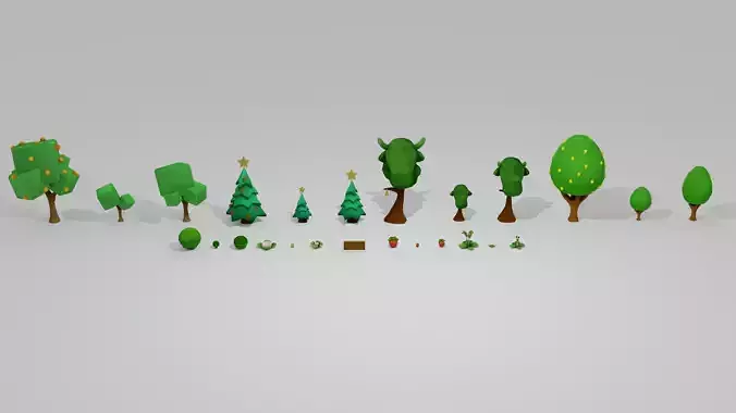 Fantasy Stylized Plants