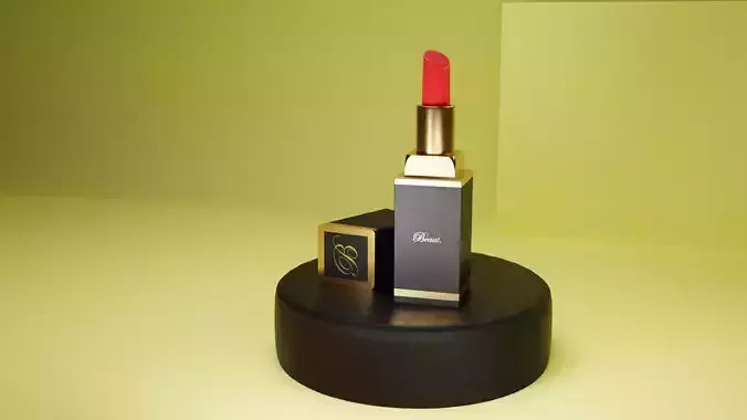 3d cosmetic lipstick design 3D model
