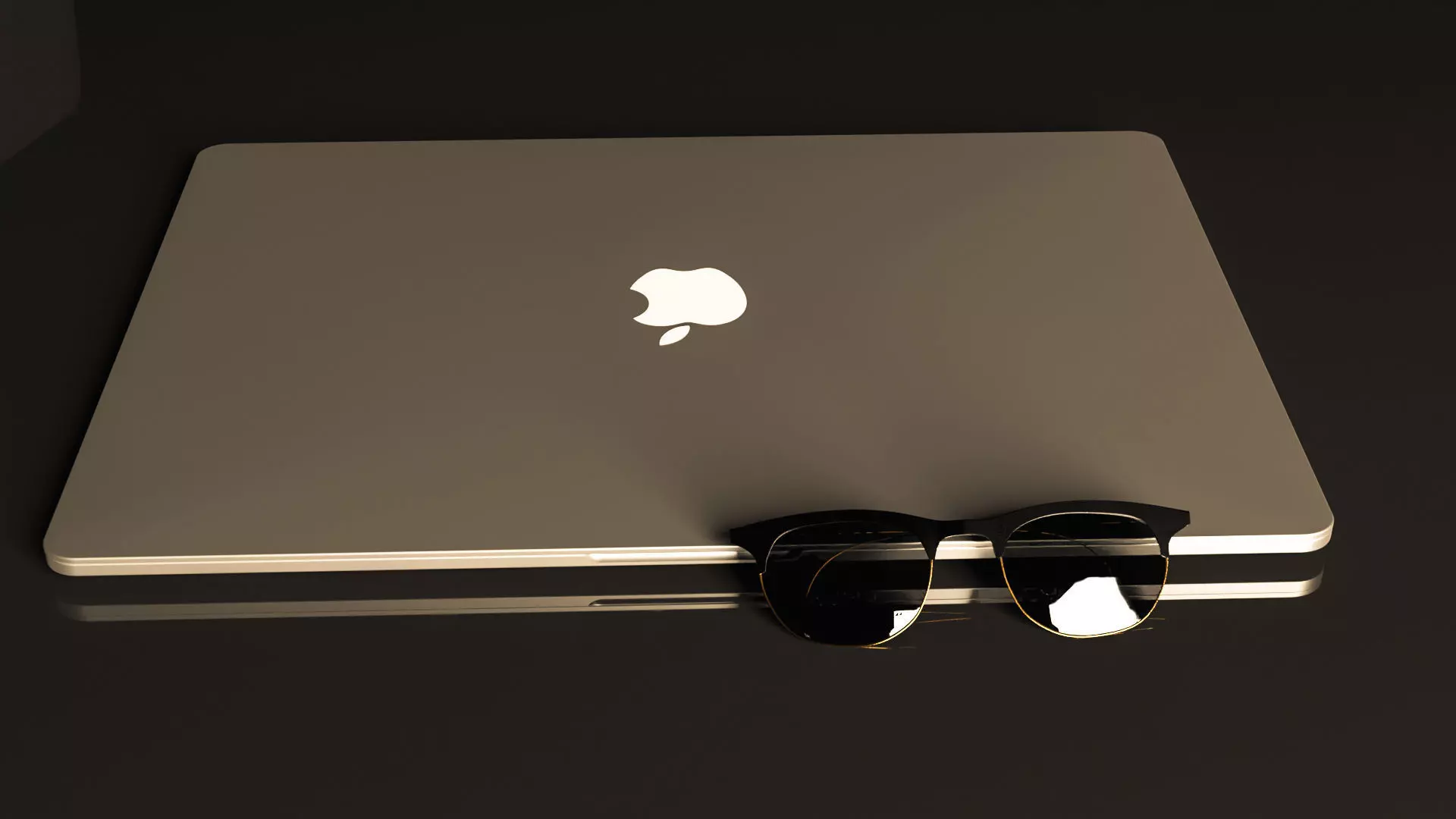 Glasses 3D print model_0