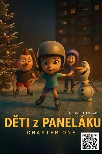 Deti z Panelaku - Brno Vinohrady - 1995 - FUTURAMA and SIMPSONS 3D model