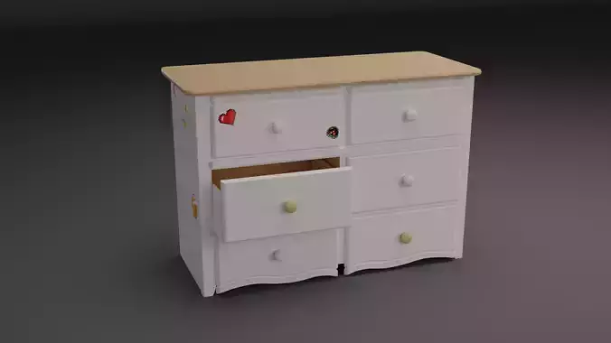 Kids Bedroom - Dresser